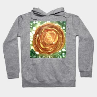 Abstract Autumn Rose Hoodie